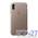 Чехол для iPhone X Apple Leather Case - Taupe