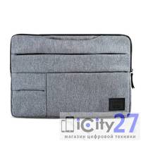 Сумка UNIQ Cavalier Versatile Laptop Brief Gray (up to 15)