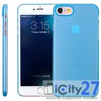 Чехол для iPhone 8/7 Momax Film Cover PP Blue
