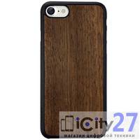 Чехол для iPhone 8/7 Ozaki O!coat 0.3 + Wood Dark Brown
