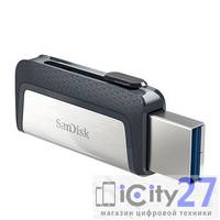 Флеш-накопитель SanDisk Ultra Dual Drive USB 3.1/USB-C 16GB Black