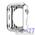 Чехол Hoco для Apple Watch Series 2 Electroplated TPU cover Silver 38 mm