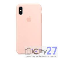 Чехол для iPhone XS Max Apple Silicone Case - Pink Sand