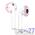 Накладки для наушников Apple AirPods Elago Secure Fit Pink/Lavender