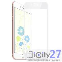 Защитное стекло для iPhone 7 Plus/8 Plus Hoco Flexible Pet White