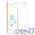 Защитное стекло для iPhone 7 Plus/8 Plus Hoco Flexible Pet White