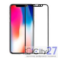 Защитное стекло для iPhone X/XS Mocoll 2.5D Full Cover Simple Black