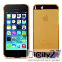 Чехол для iPhone 5/5s Momax Clear Breeze Case Yellow
