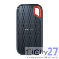 Портативный твердотельный накопитель SanDisk Extreme Portable SSD 500GB USB-C Blue (Water Resistant/Shockproof)