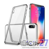 Чехол для iPhone XS Max Fant Silver