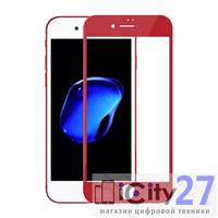 Защитное двустороннее покрытие для iPhone 7/8 Glass Screen Protector Pro+ Red (F/R)