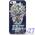 Чехол для iPhone 5/5S Just Cavalli Soft Cover Nouveau Skull