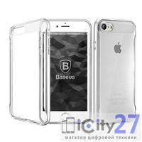 Чехол для iPhone 8 Plus/7 Plus Baseus Fusion Silver