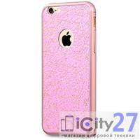 Чехол для iPhone 6 Plus Hoco Blade Leather Bumper Pink
