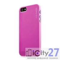 Чехол для iPhone 5 Capdase Soft Jacket Lamina Tinted Pink