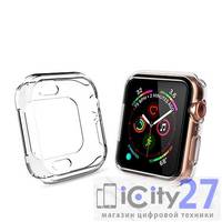 Чехол для Apple Watch Series 40mm COTEetCI SmartWatch TPU Case Clear