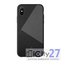 Чехол для iPhone XS Max Native Union Clic Marquetry Black