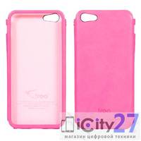 Чехол для iPhone 5 Roo L-series Pink